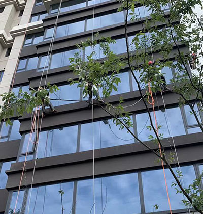 写字楼玻璃幕墙清洗